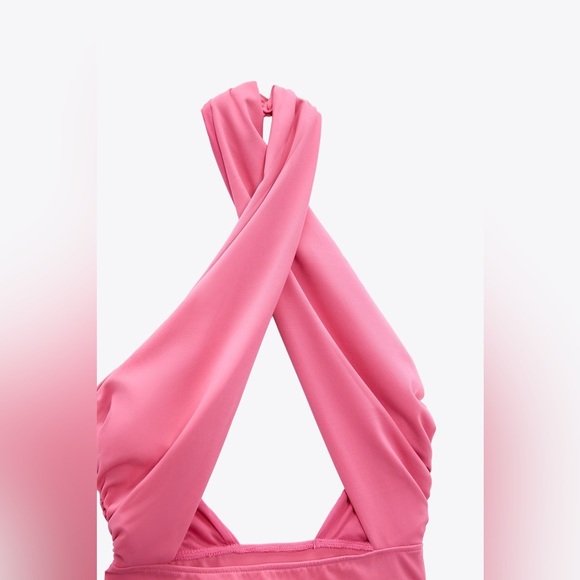 Zara Neon Pink Bodysuit - Picture 3 of 4